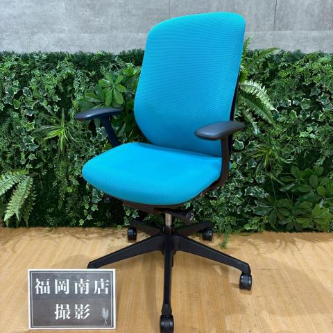 【中古】シルフィー  オカムラ（okamura） 肘付ハイバックチェア