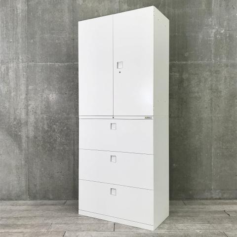 ハイキャビネット／両開き＋3段ラテラルの格安販売 - 中古