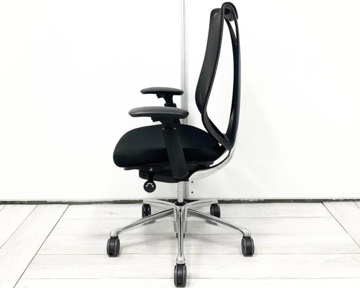 【中古】 サブリナ オカムラ/okamura 肘付ハイバックチェア 中古】サブリナ オカムラ/okamura 肘付ハイバックチェア 547940