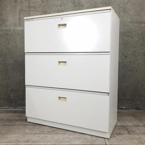 【中古】シンライン HTM-109AAS-W9 イトーキ（ITOKI） ローキャビネット／ラテラル