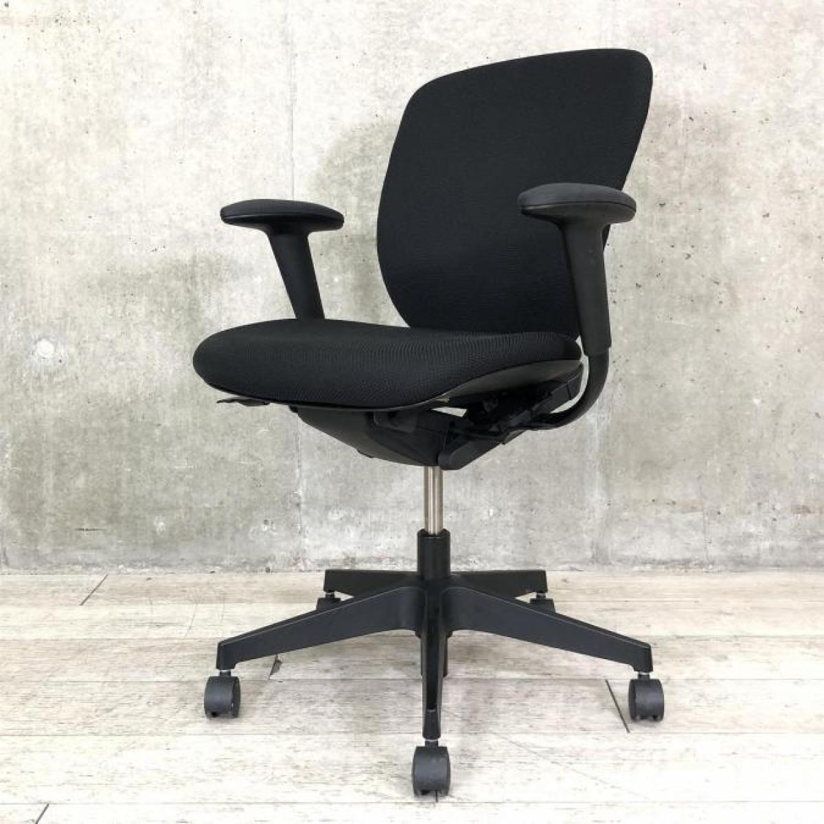 イトーキ プラオチェア 布張り ローバック アルミ脚 肘無し ネイビーブルー KE-240GS-Z5B2 1脚（メーカー直送） イトーキ プラオチェア 布張り ローバック アルミ脚 ループ肘 ネイビー