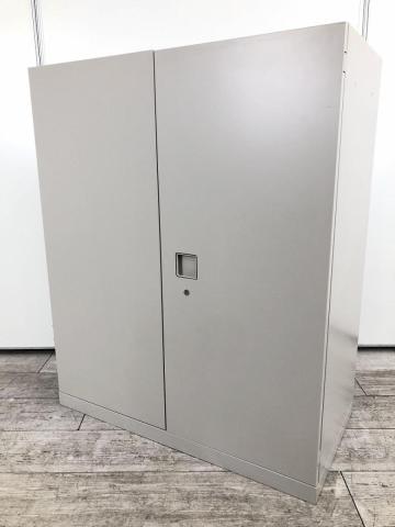 【中古】レクトライン  オカムラ（okamura） ローキャビネット／両開き