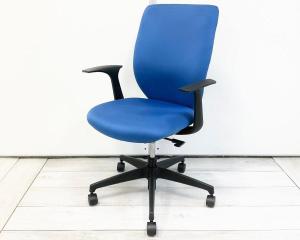【在庫入替セール品！】低価格帯でこの品質！しっかりクッションが心地よい！
■コクヨ/ソプラチェア/コバルトブルー