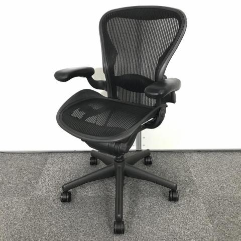 yq ハーマンミラー　アーロンチェア　中古品　Bサイズ　ダイヤル可動肘　ブラック 楽天市場】【未開封未使用品】 ハーマンミラー アーロンチェア