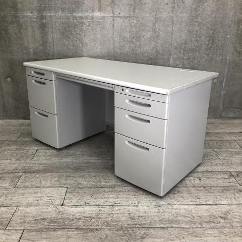 【中古】アドバンス  オカムラ（okamura） 両袖机