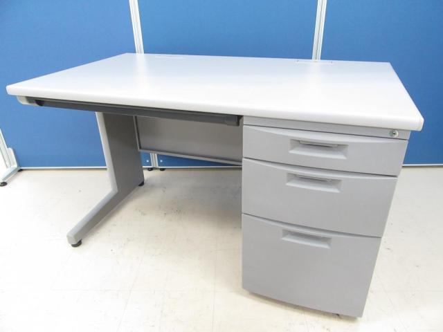 【中古】CZデスク CZN-127CA-WE イトーキ（ITOKI） 片袖机