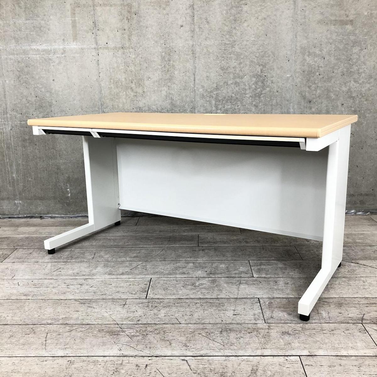 PLUS/プラス OAデスク 平机 引出し SP-T147 WM W1400 PLUS オフィス