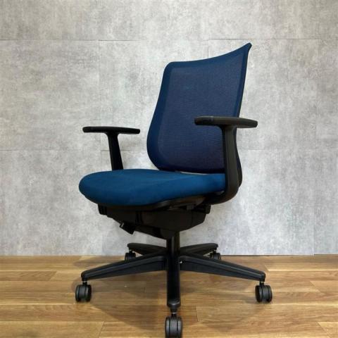 【中古】ミトラシリーズ  コクヨ（KOKUYO） 肘付ローバックチェア