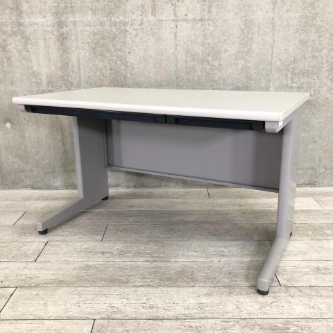 【コストパフォーマンス抜群のビジネスデスク！スタンダードなデザインで使いやすい！】■イトーキ（ITOKI）製　CZNシリーズ　平机　引き出し付　W1200×D700㎜　■ホワイトグレー 【弊社使用欄：A01035786】