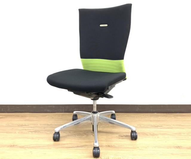 【中古】フィーゴチェア  オカムラ（okamura） 肘無ハイバックチェア
