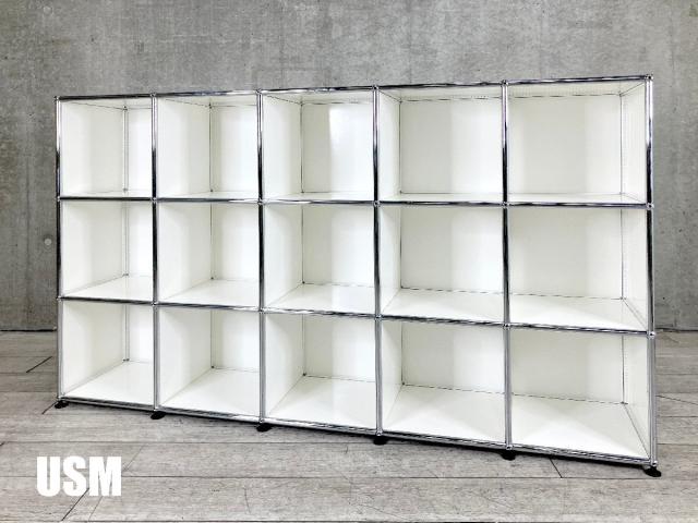 中古　USM Haller USMハラー　キャビネット　ルビーレッド キャスター 中古 USM Haller USMハラー キャビネット ルビーレッド