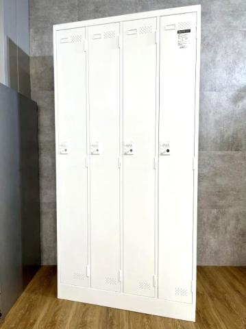 【中古】LKロッカー LK-DN4SAWN コクヨ（KOKUYO） 4人用更衣ロッカー