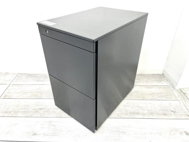 【美品】オカムラ Ｋ-model サイドシェルフ 865KSS デスクワゴン オカムラの学習机／K-model