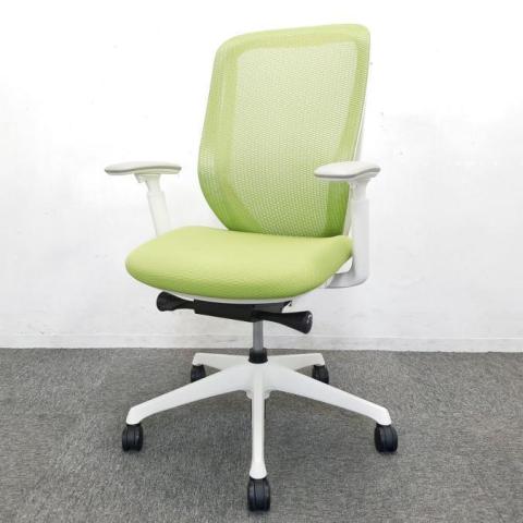 【中古】シルフィーメッシュ C685XW-FMP5 オカムラ（okamura） 肘付ハイバックチェア