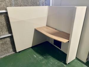 ※まずはお問い合わせくださいませ。【福岡西店に在庫はございません】【24⑫在庫入替セール】集中したいときの区切りに！　◆コクヨ ブラケッツ　１人用集中ブース　/　ABW　/　テレワーク　/　個別ブース　/　WEB会議　/　格安