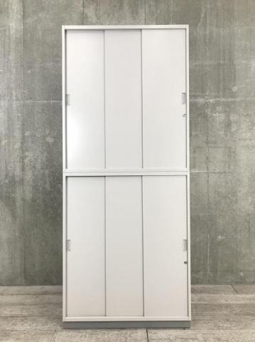 ハイキャビネット／引き違い＋引き違いの格安販売 - 中古