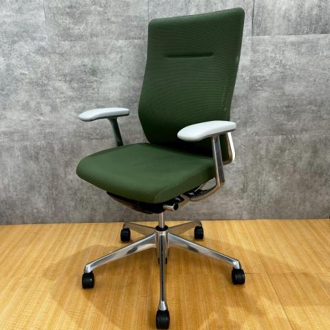 【中古】コーラルチェア  オカムラ（okamura） 肘付ハイバックチェア