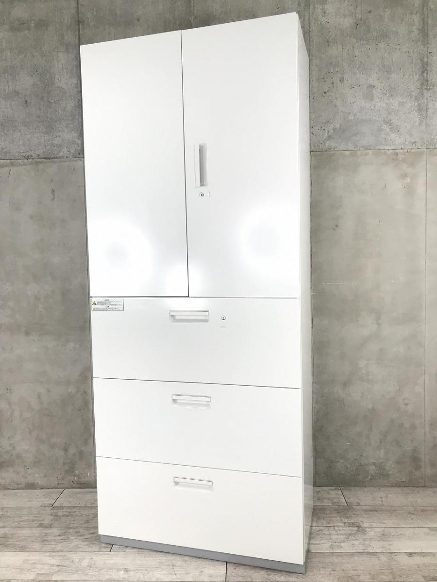 【南】プラス製のローキャビネット(3段ラテラル書庫＋両開き・観音開き書庫)【L6シリーズ】が入荷いたしました！※倉庫在庫商品　＊良品を格安で！「オフィスバスターズ福岡南店」は、福岡を拠点として、全国へ中古オフィス用品・オフィス家具を提供しております。
                        L6
                                    中古
            