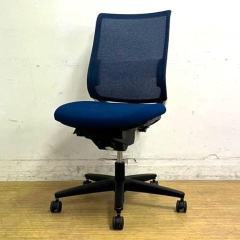 【中古】ミトラシリーズ CRS-G2920E1 コクヨ（KOKUYO） 肘無ローバックチェア