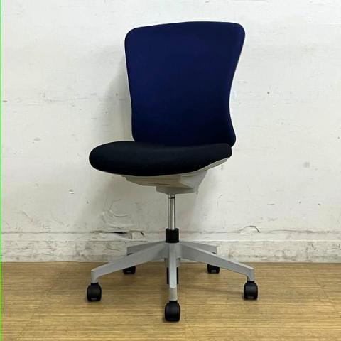 【中古】Valche  イナバ（INABA) 肘無ハイバックチェア