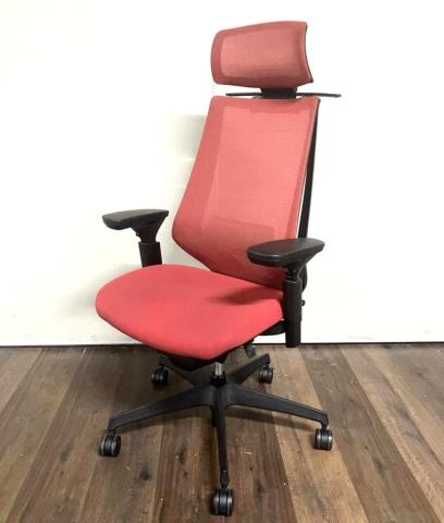 【中古】デュオラ メッシュ CRS-G3000E6N コクヨ（KOKUYO） 肘付ハイバックチェア