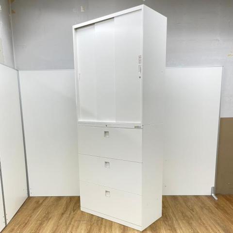 【中古】レクトライン  オカムラ（okamura） ハイキャビネット／その他
