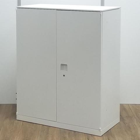 【中古】レクトライン  オカムラ（okamura） ローキャビネット／両開き