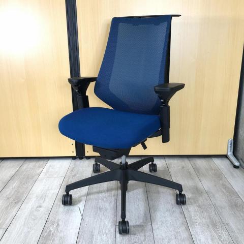 【中古】デュオラ メッシュ CRS-G3000E6 コクヨ（KOKUYO） 肘付ハイバックチェア