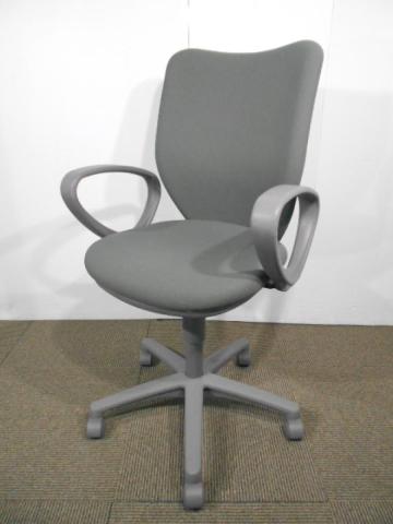 【中古】Bit-X BIT-X45H-F アイリスチトセ 肘付ローバックチェア