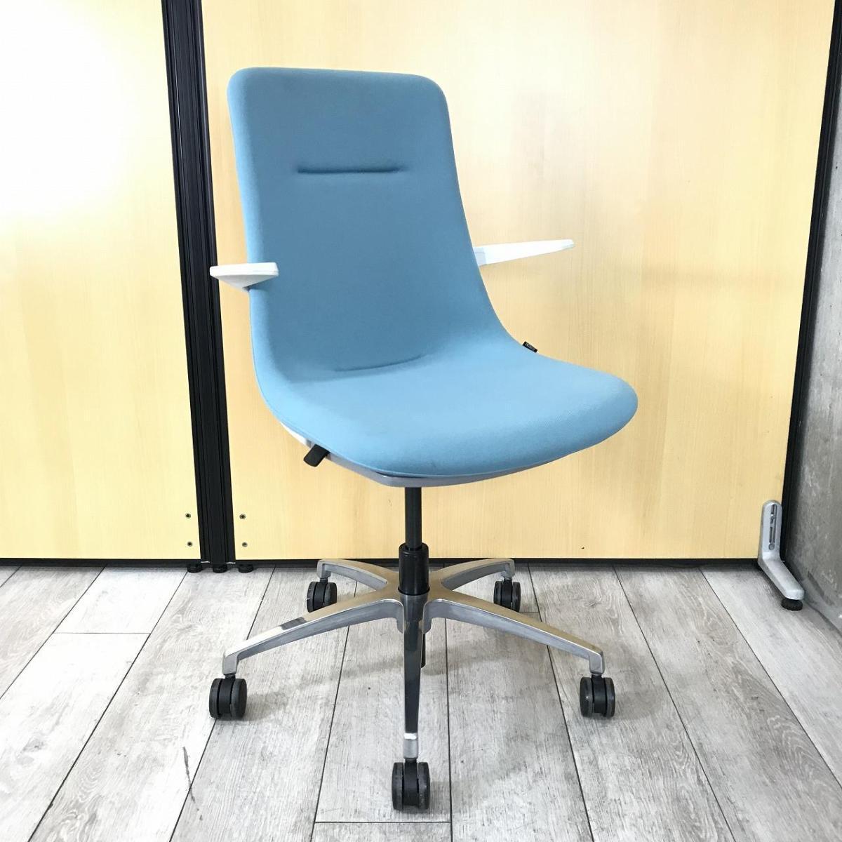 【新品未使用】サンゴチェア　スカイブルー×ベージュ 公式・正規販売店】さんごチェア 35chair サンゴチェア ブルー