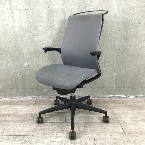 【中古】M4 樹脂 CRS-G2201 コクヨ（KOKUYO） 肘付ハイバックチェア