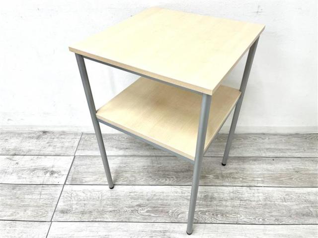 【定価約3万円】【ちょっとした物を置くのに便利な台!】■コクヨ/TTT-50P 1M ■ナチュラル ■プリンタ台 ■電話台【AD】