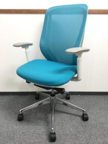 【中古】シルフィーメッシュ C685BW-FMR6 オカムラ（okamura） 肘付ハイバックチェア