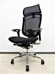 【１脚限定の為、クレジット決済優先！】【中古で貴重なヘッドレスト付いてます！】オカムラで今一番の売れ筋！ｺﾝﾃｯｻ(Contessa)[ランバーサポート][腰痛　おすすめ]