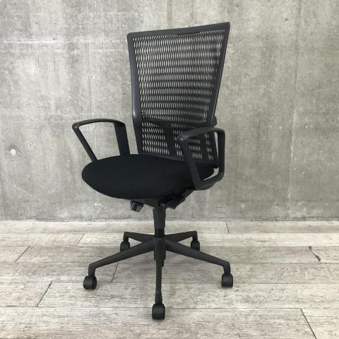 【中古】アクトディアチェア AA-30B ウチダ（UCHIDA) 肘付ハイバックチェア