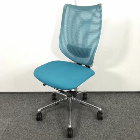 【中古】サブリナ  オカムラ（okamura） 肘無ハイバックチェア