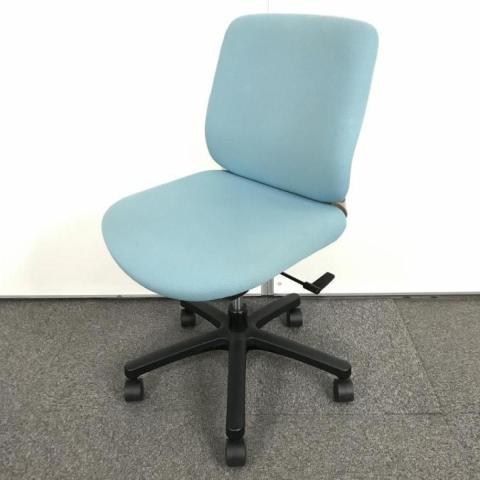 【中古】トルテR  イトーキ（ITOKI） 肘無ローバックチェア