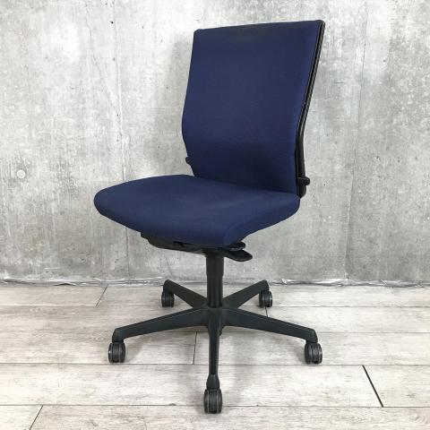 【中古】エスクード C495ZR FFW4 オカムラ（okamura） 肘無ハイバックチェア