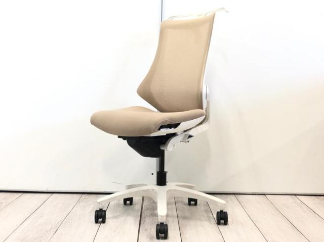 【中古】エフメッシュ  イトーキ（ITOKI） 肘無ハイバックチェア