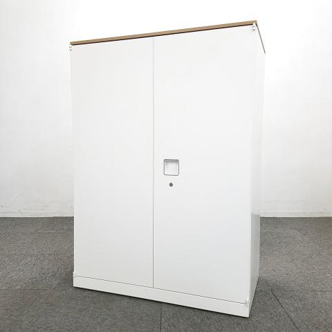 ローキャビネット／両開きの格安販売 - 中古オフィス家具なら