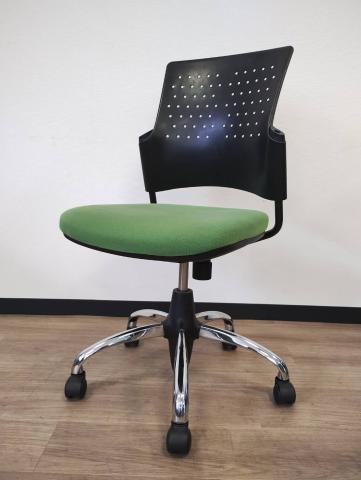 【中古】Cheddar KC-W97SEL YG プラス（PLUS） 肘無ローバックチェア