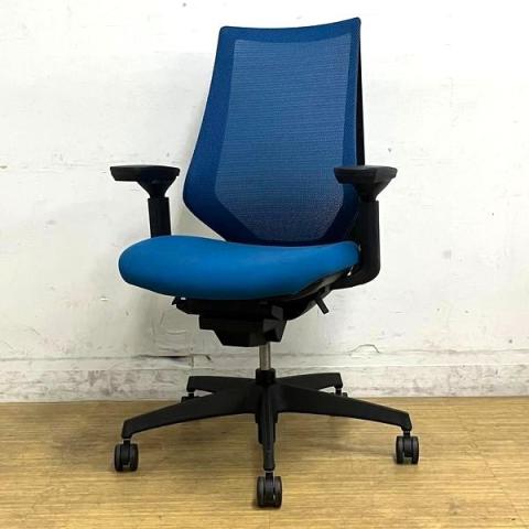 【中古】デュオラ メッシュ CRSG3000E6N コクヨ（KOKUYO） 肘付ハイバックチェア