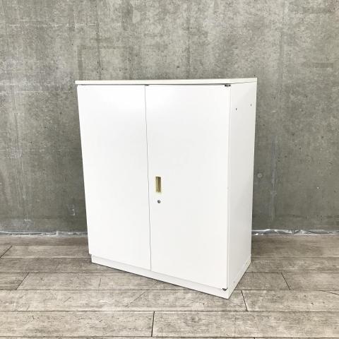 【中古】シンライン HTM-109HSS-W9 イトーキ（ITOKI） ローキャビネット／両開き