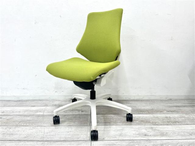 【中古】エフクロス  イトーキ（ITOKI） 肘無ハイバックチェア