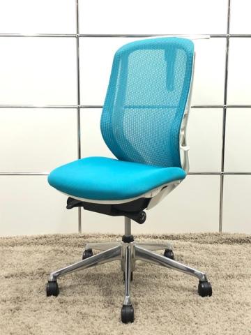 【中古】シルフィーメッシュ  オカムラ（okamura） 肘無ハイバックチェア