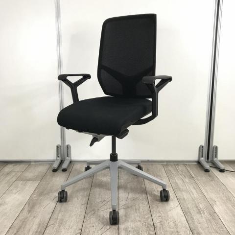 【中古】その他シリーズ 68-7519RMS BK プラス（PLUS） 肘付ハイバックチェア