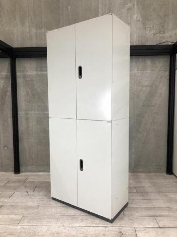 【中古】その他シリーズ L5-105A LGY / L5-105A プラス（PLUS） ハイキャビネット／両開き＋両開き