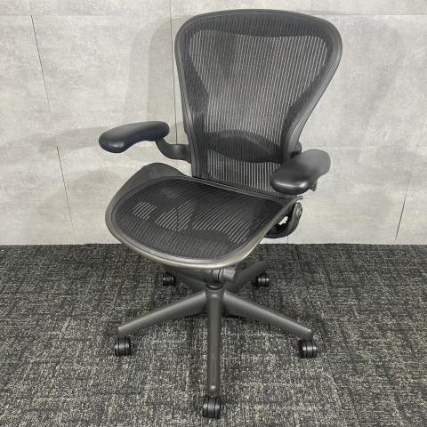 【中古】アーロンチェア  Herman Miller（ハーマンミラー） 肘付ハイバックチェア