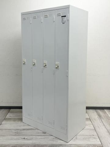【中古】LKロッカー LK-DN4SAW コクヨ（KOKUYO） 4人用更衣ロッカー