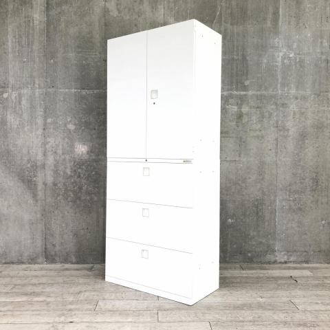 ハイキャビネット／両開き＋3段ラテラルの格安販売 - 中古